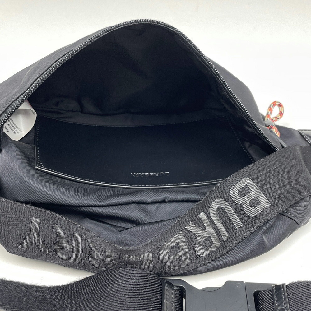 Burberry Logo Body Bum Crossbody Belt Bag Waist Black - Picture 6 of 6